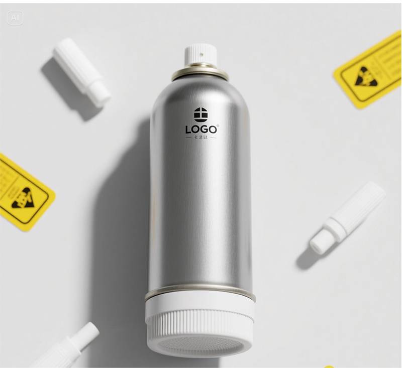 Butane -buustoepassing en gebruikshandleiding met schroefdraad