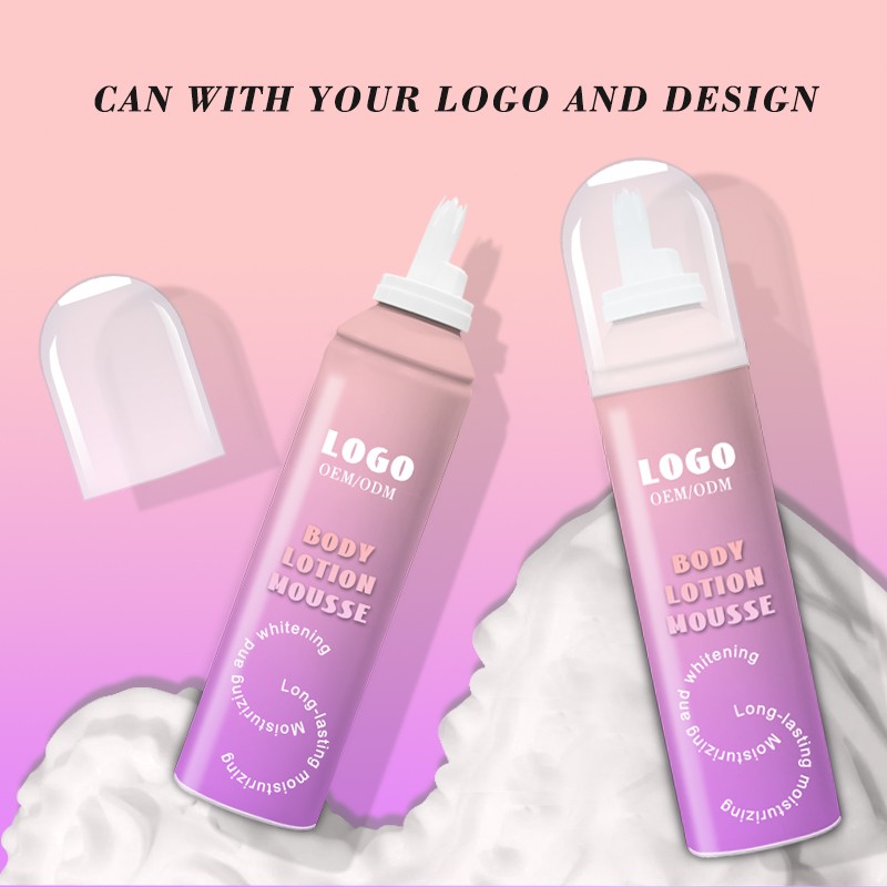 ​Na het baden is bodylotionmousse de sleutel tot de verzorging van uw huid