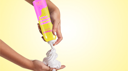 Verzending van doucheschuim delen