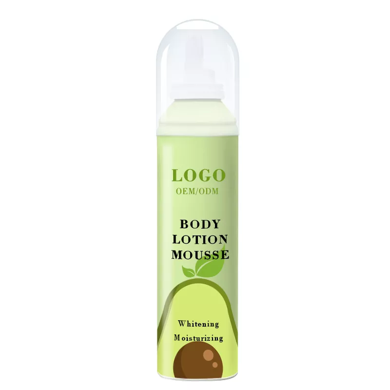 Schone schoonheid droge huid geslagen body lotion mousse