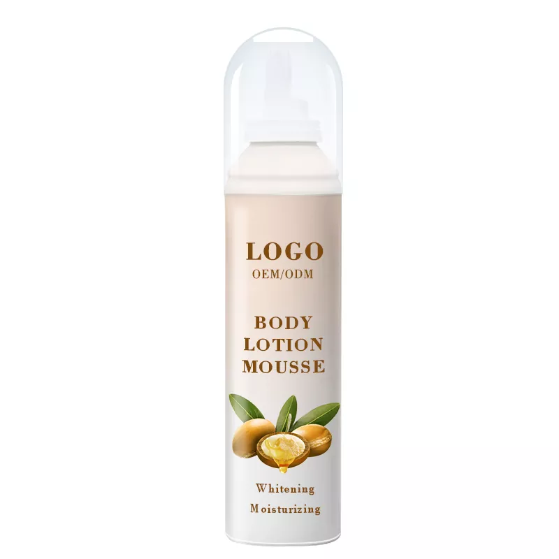 Wolkachtige verhelderende hydratatie body lotion mousse